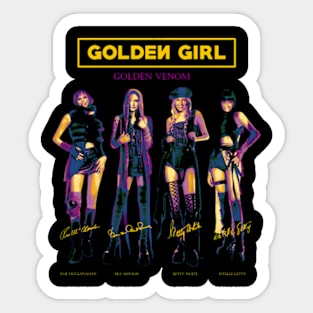 Golden Girls - Golden Venom Sticker